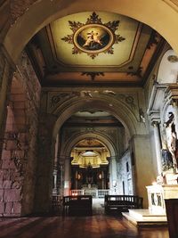 Interior of cathedral