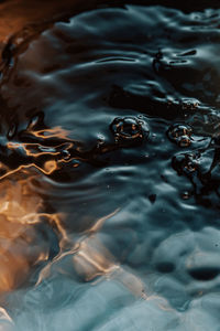 Full frame shot of rippled water