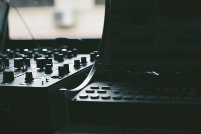 Close-up of computer keyboard