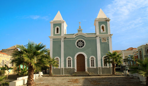 Exterior of building against sky