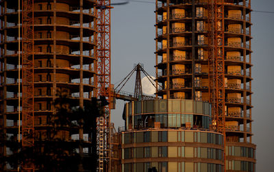 Low angle view of modern building