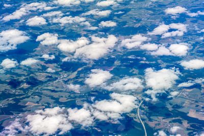 Full frame shot of blue sky