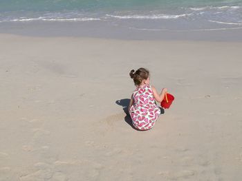 Boy on beach