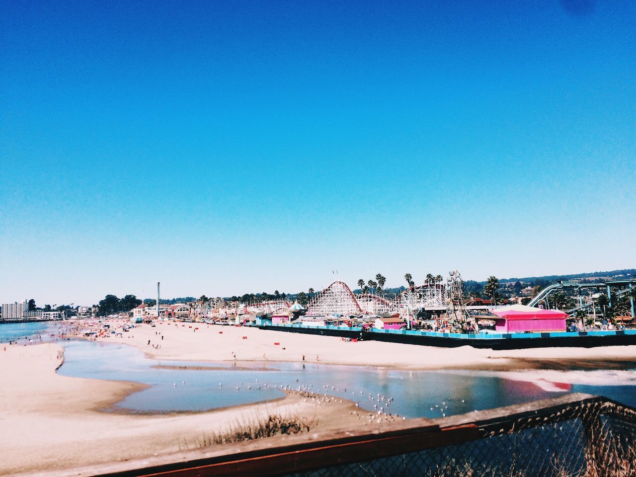 PANORAMIC VIEW OF BEACH