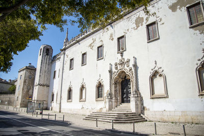 Low angle view of built structures