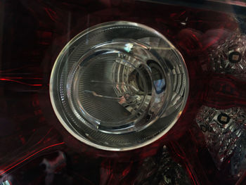 Directly above shot of machine