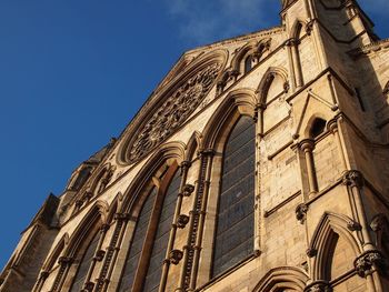 Low angle view of cathedral against sky