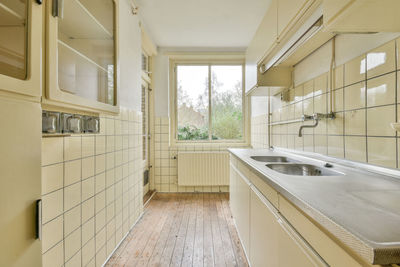 Interior of bathroom