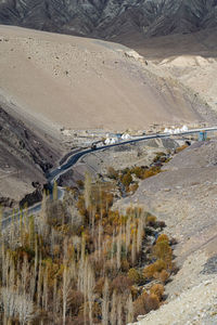 High angle view of landscape