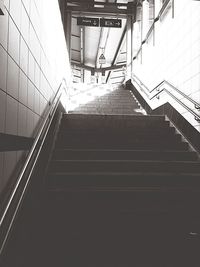 Low angle view of staircase