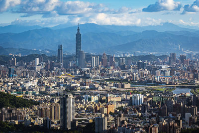Over view of taipei