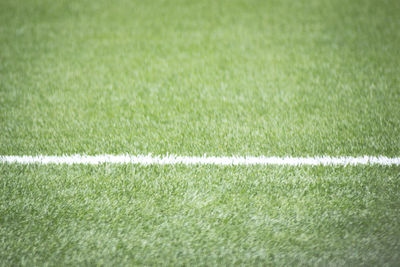 Full frame shot of soccer field