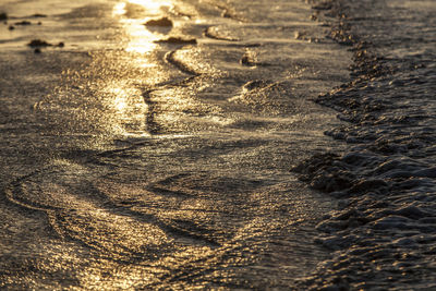 Full frame shot of sand