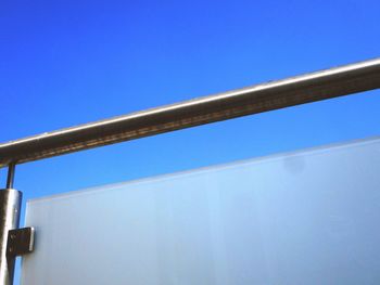 Close-up low angle view of blue sky