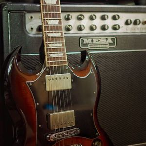 Close-up of guitar