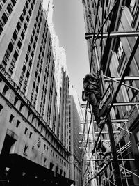 Low angle view of office buildings