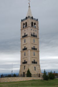 Low angle view of building against sky