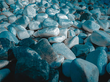 Full frame shot of stones