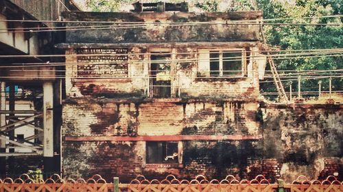 Abandoned built structure