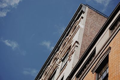 Low angle view of building against sky