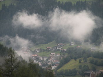 Aerial view of landscape