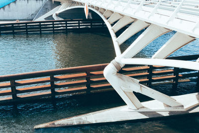 Close-up of swimming pool