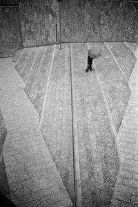 People walking on footpath