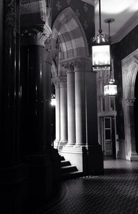 Interior of historic building