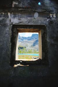 Window of old building