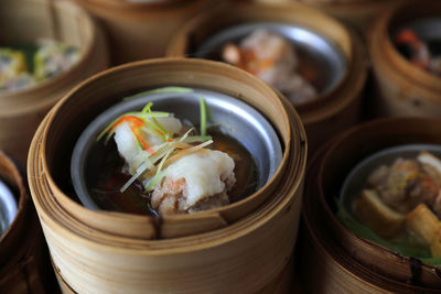 Close-up of food in container