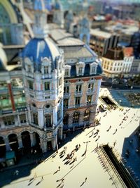 View of buildings in city