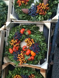 Fruits for sale in market stall