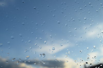 Low angle view of sky