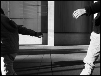 Man looking at camera