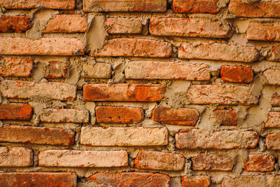 Full frame shot of brick wall