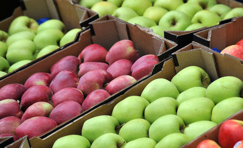 Fruits for sale in market stall