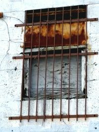 Close-up of wooden door