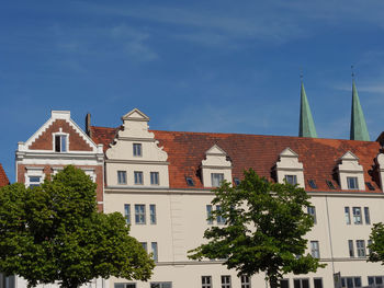 Lübeck at the baltic sea