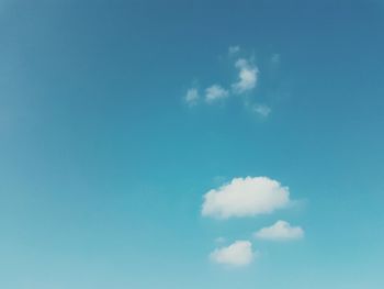 Low angle view of clouds in sky