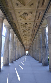 Corridor of building