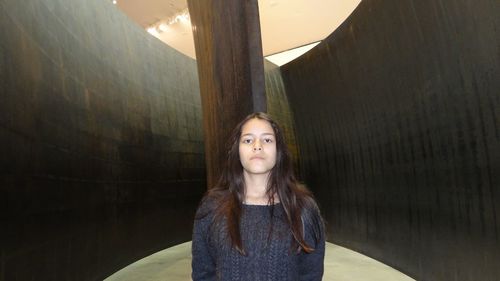 Portrait of a young woman
