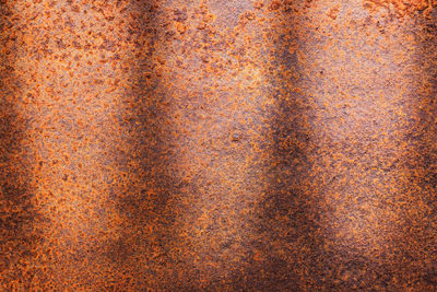 Full frame shot of rusty metal