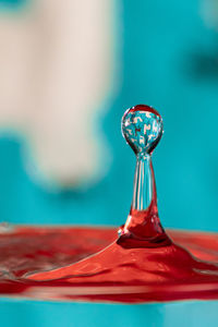 Close-up of water drop