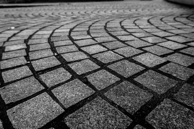 Full frame shot of paving stone