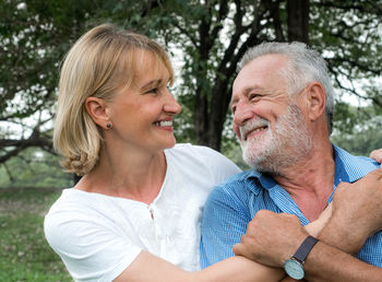 Portrait of a smiling couple