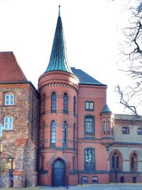 View of buildings in city