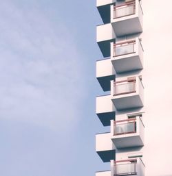 Low angle view of building against sky