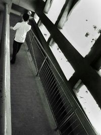 Close-up of woman standing in pond