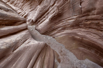 Full frame shot of rock formation