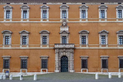 Exterior of building in city